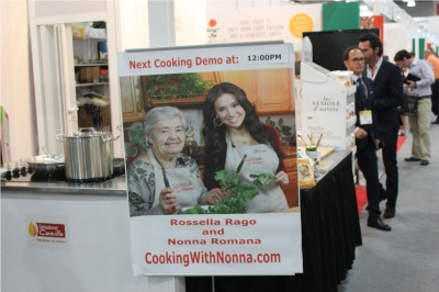 Cooking Demos at the Fancy Food Show with Selezione Casillo