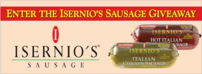 Isernio's Sausage Giveaway