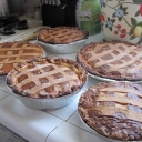 Pastiera you must absolutely make for Easter... but it does require some practice! You better get started now! Here is the recipe:  http://www.cookingwithnonna.com/italian-cuisine/pastiera-napoletana-easter-wheat-pie.html