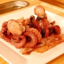 Polpi Arricciati in their own water... Very simple... Yet Soo Good! Get the Recipe:  http://www.cookingwithnonna.com/italian-cuisine/octopus-in-its-own-water-polpi-in-acqua-loro.html