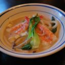 Lobster, Mi-So, Shrimp Udon soup with Tofu,Shitake Mushrooms,and Bok choy!