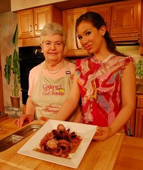 Cooking with my Nonna