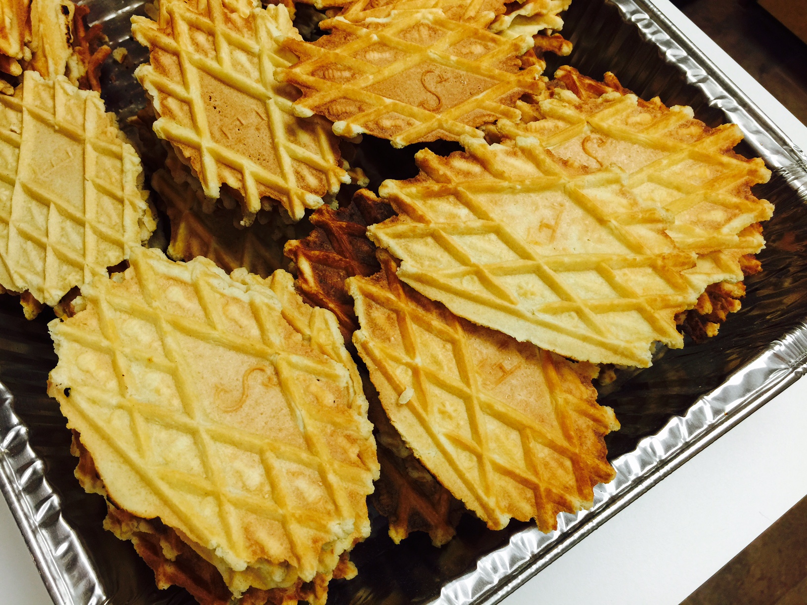 Christmas Anisette Pizzelle