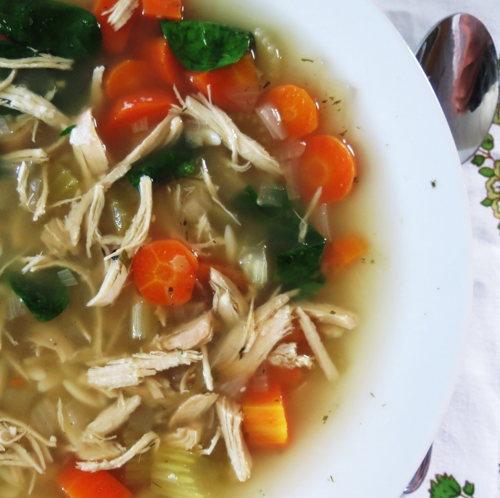 Cooking with Nonna Chicken Lemon Soup with Orzo Pasta The Source