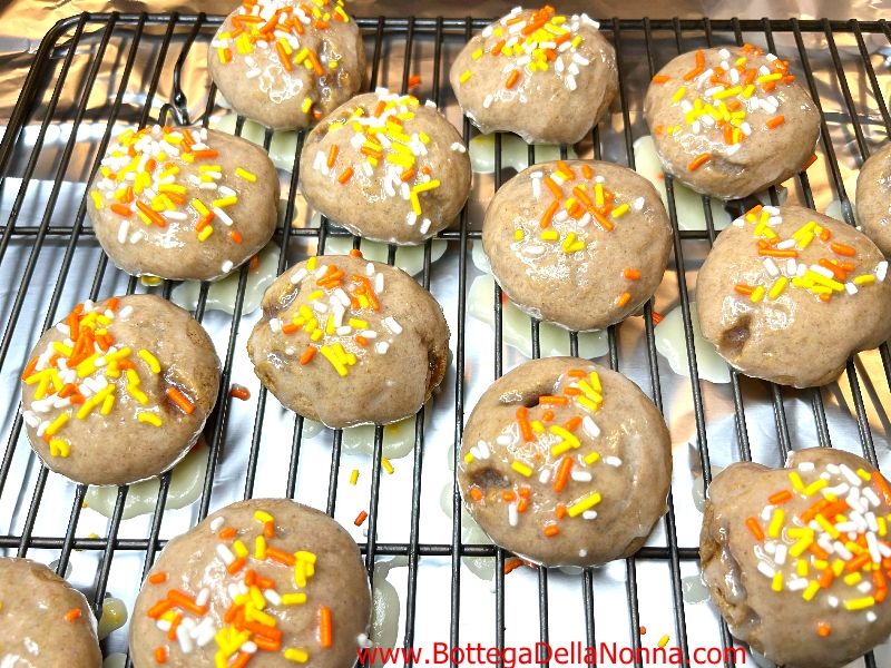 Pumpkin Pie Filled Olive Oil Cookies