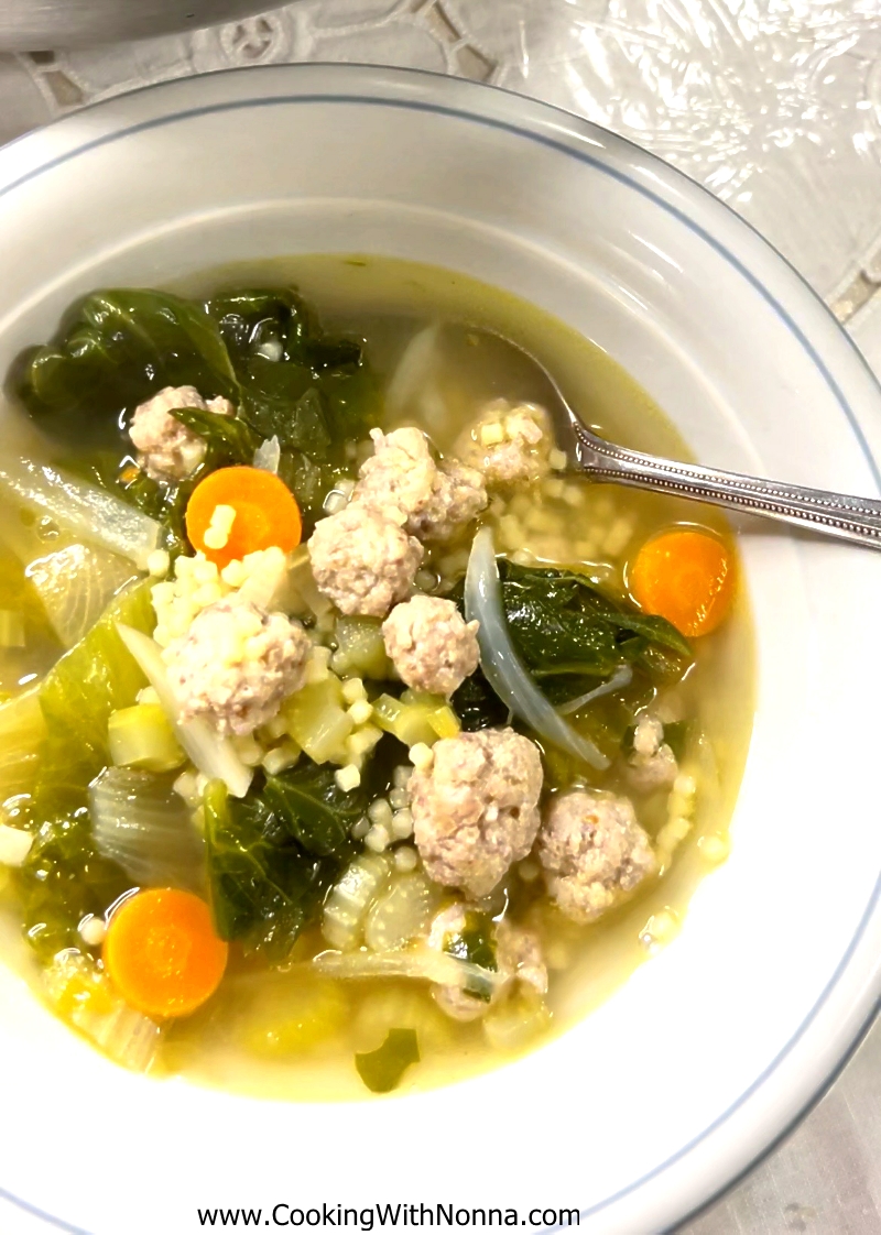 Italian Wedding Soup with Pastina Italian Wedding Soup with Pastina