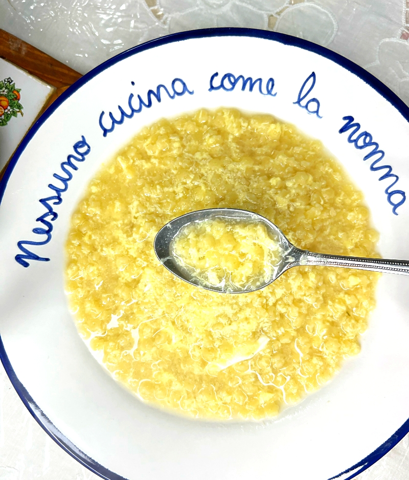 Stracciatella Soup with Pastina Stracciatella Soup with Pastina