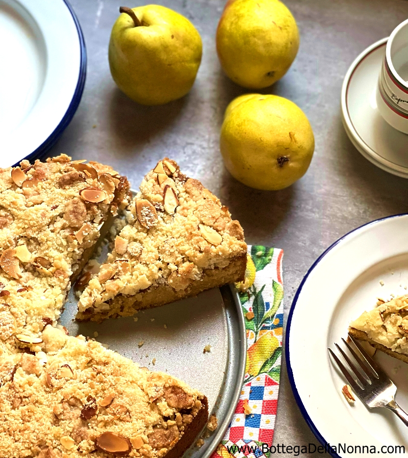 Pear Coffee Cake with Almond Crumble Pear Coffee Cake with Almond Crumble