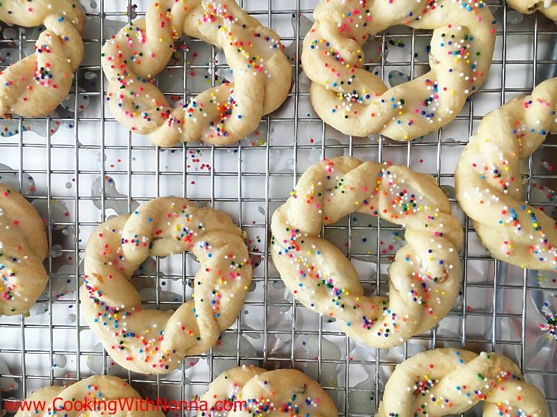 Nonna Rosa's Easter Ring Cookies