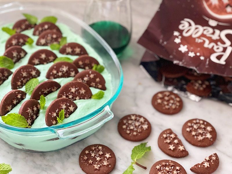 Mint Chocolate Ice Box Cake