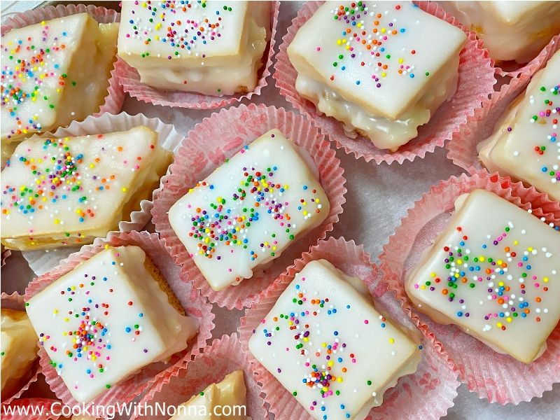 Nonna Titina’s Mostaccioli Cilentani - Glazed Snack Cakes