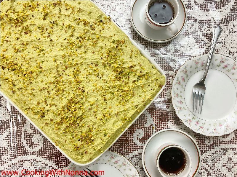 Pistachio Tiramisu`