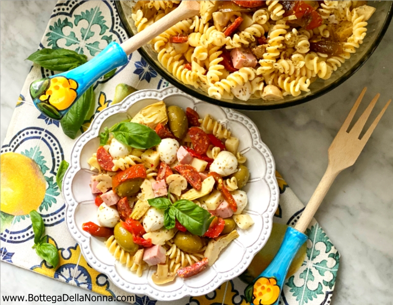 The Italian-American Antipasto Pasta Salad The Italian-American Antipasto Pasta Salad