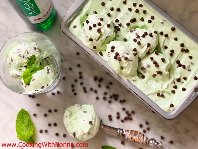 No Churn Mint Chocolate Chip Gelato No Churn Mint Chocolate Chip Gelato