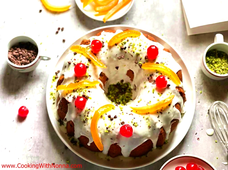 Cannoli Ciambella Bundt Cake Cannoli Ciambella Bundt Cake