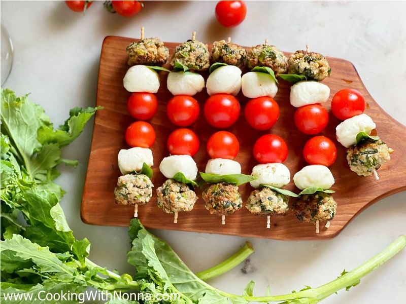 Broccoli Rabe and Italian Sausage Balls