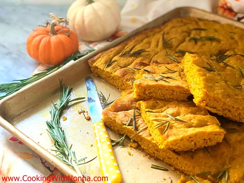 Pumpkin Focaccia 