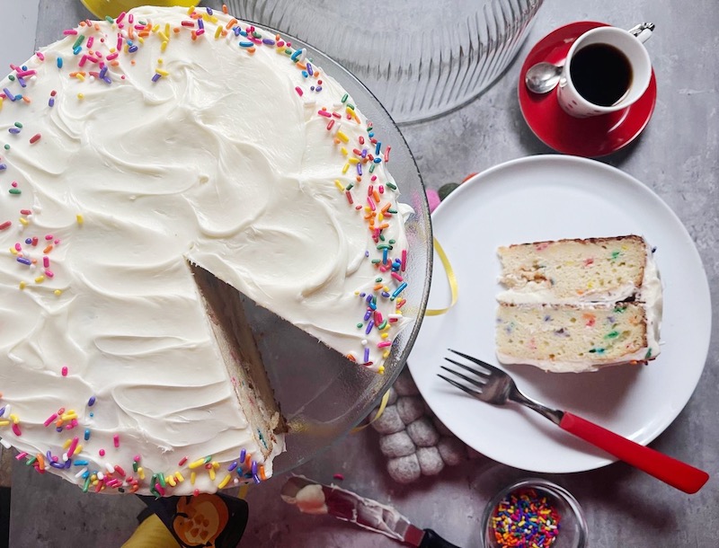 Italian American Funfetti Birthday Cake Italian American Funfetti Birthday Cake