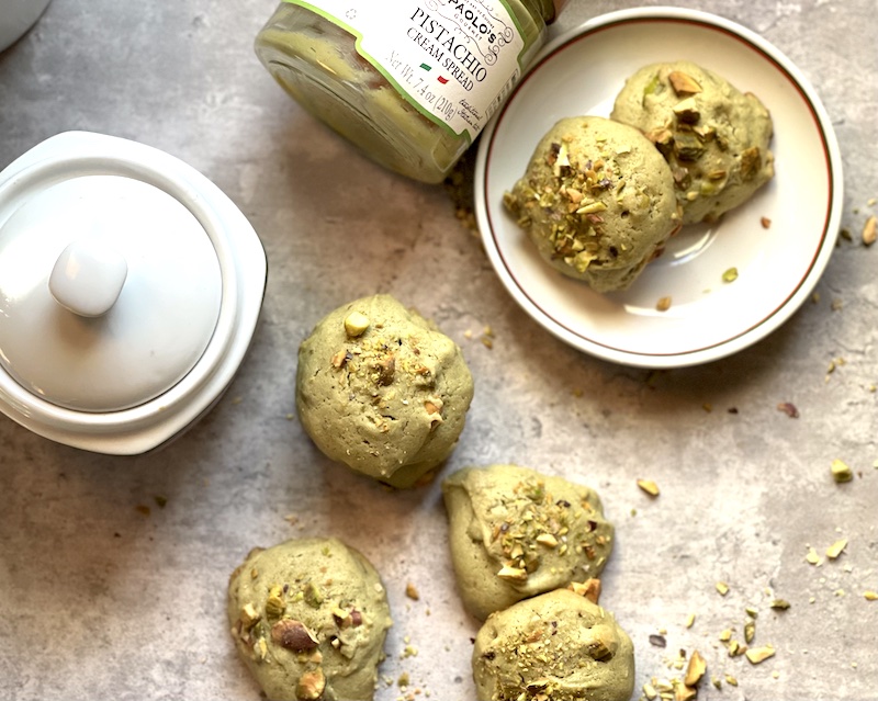 Pistachio Cream Cookies Pistachio Cream Cookies