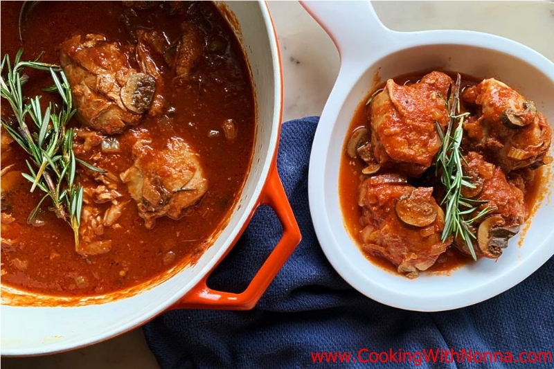 Chicken alla Cacciatora