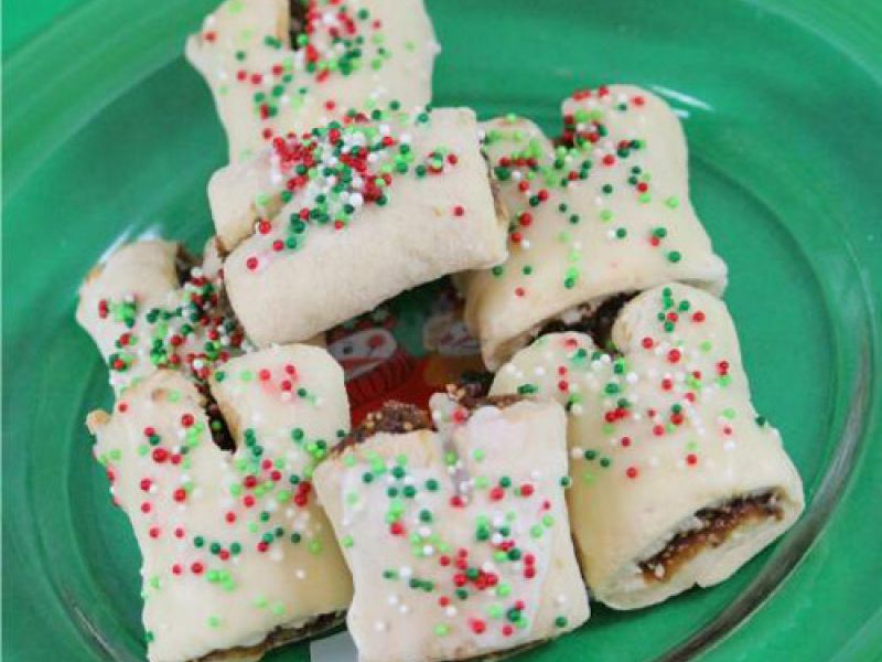 Fig Cucciddati Cookies for Christmas