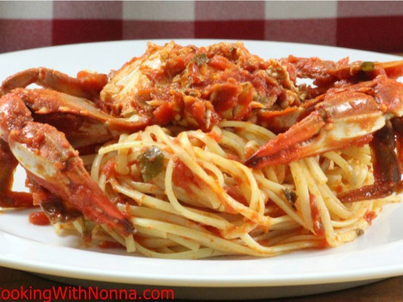 Linguine with Blue Crabs Sauce
