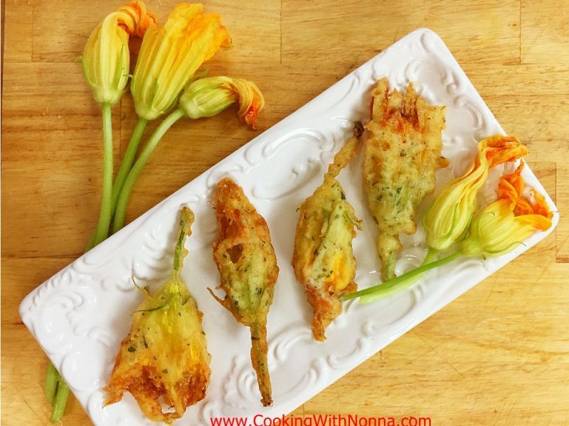 Fried Zucchini Flowers