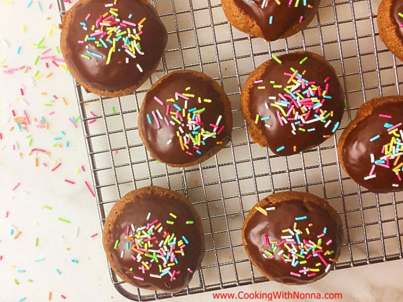 Chocolate Sprinkle Cookies