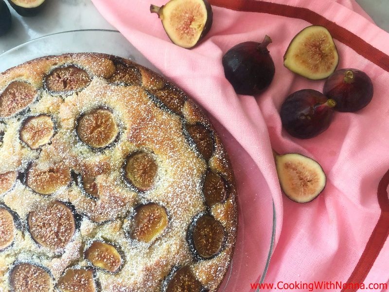 Fresh Fig and Ricotta Cake