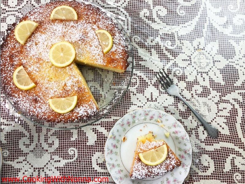 Nonna's Lemon Ricotta Cake