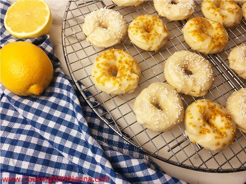 Lemon Ricotta Ring Cookies Recipe