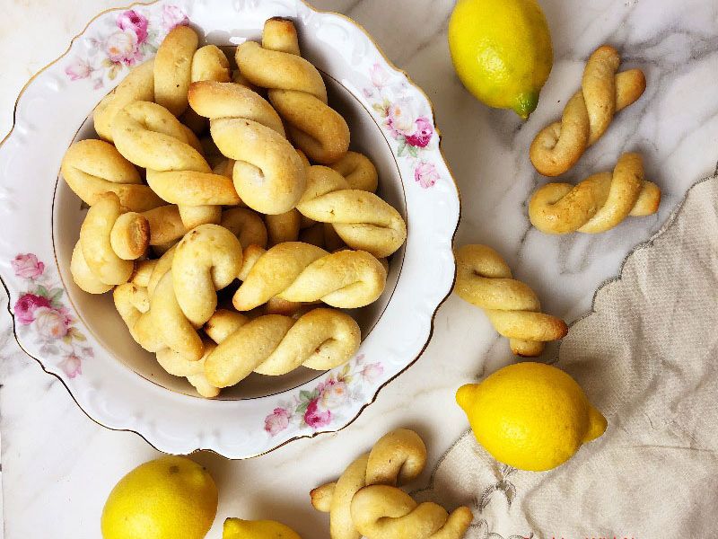 Lemon Twist Cookies