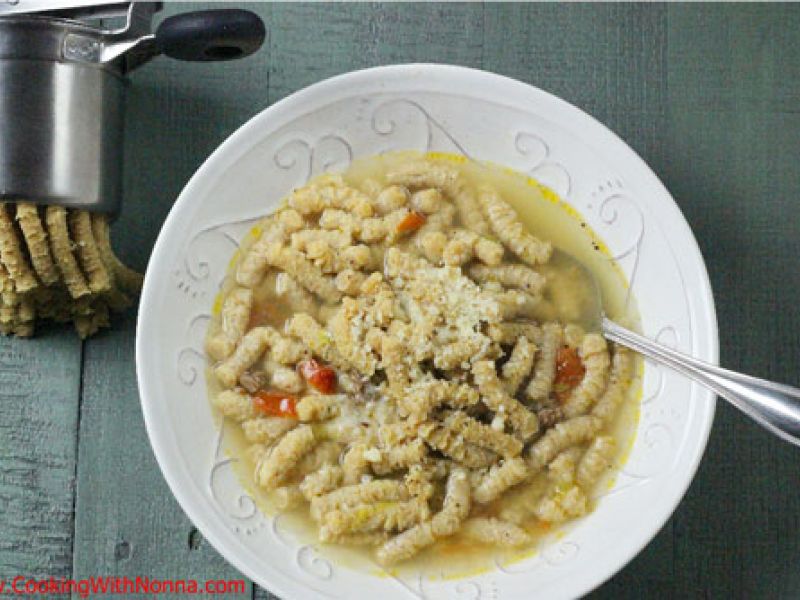 Passatelli in Beef Broth