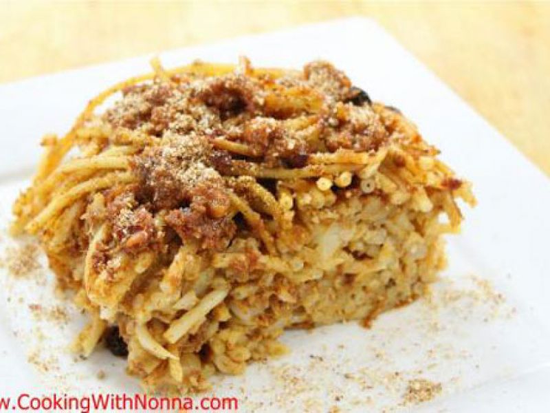 Pasta in Carrozza - Baked Pasta with Cauliflower and Anchovies