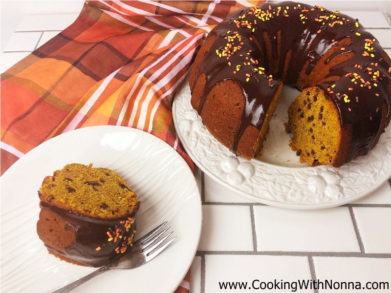 Pumpkin Chocolate Chip Ciambella