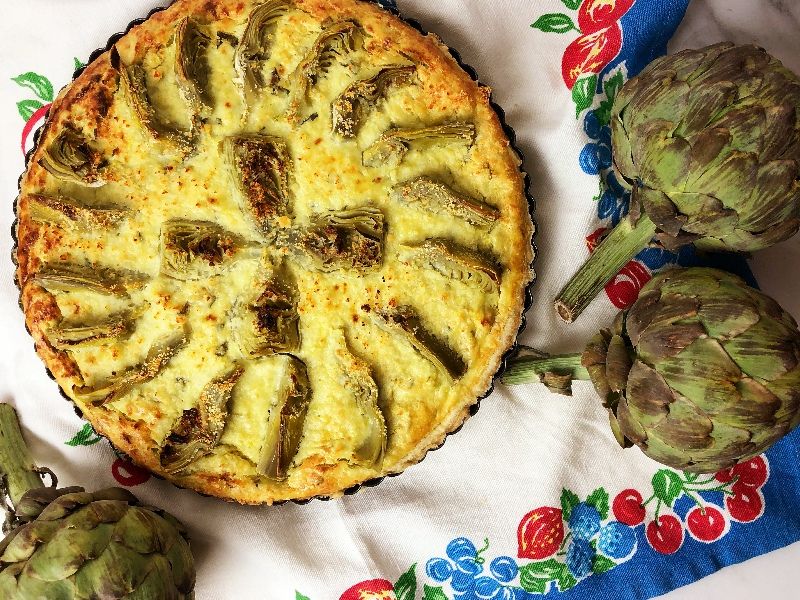 Ricotta Artichoke Tart Recipe