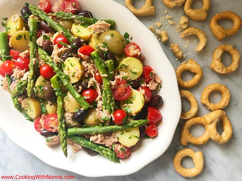 Italian Tuna, Asparagus and Potato Salad