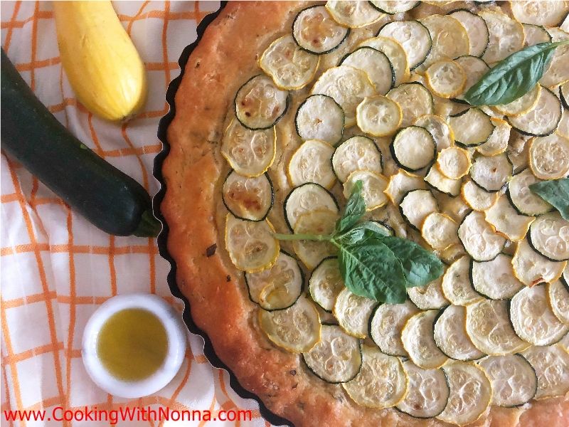 Summer Squash Focaccia-Zucchini Focaccia