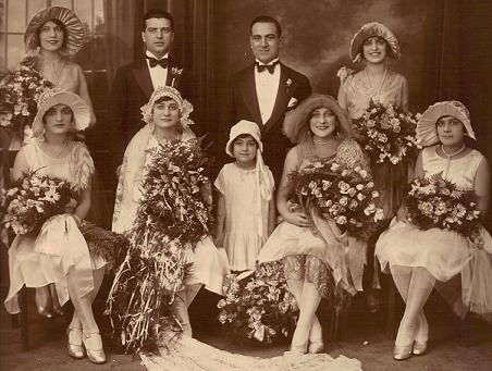 This photo is of my Nonna Julia and my grandfather Louis Fiore married in December 1928, in Brooklyn, NY.  Nonna Julia's family is from Catanzaro,Calabria and grandpa Louis's family is from Caserta, Campania. (my mom's parents)
