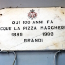 Pizzeria Brandi in Naples... in 1889 in this Pizzeria, the Pizza Margherita was born.