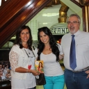 Rossella with the owners of Brandi: Sara and Eduardo Pagnani.