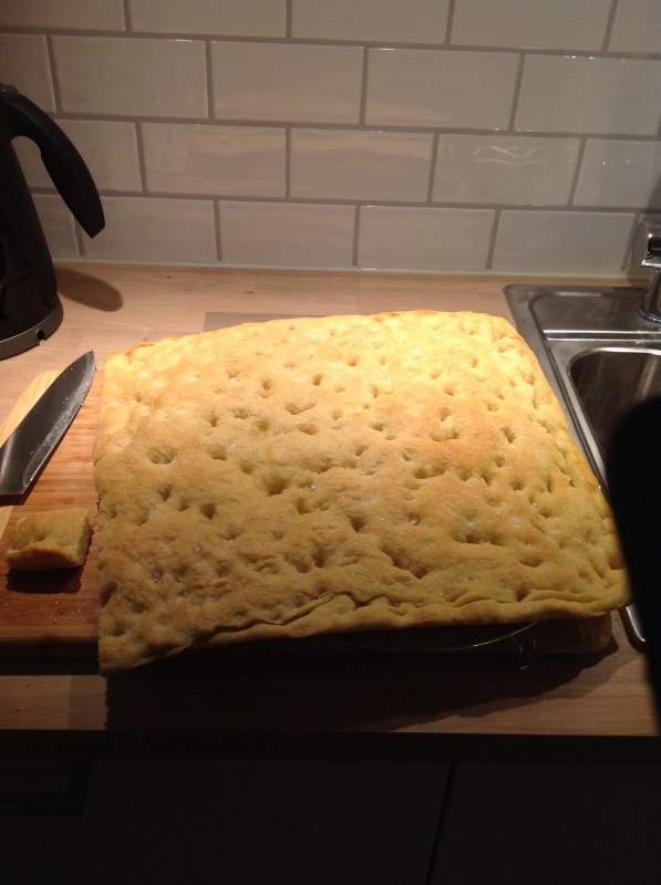 My favourite bread to make Focaccia Genovese