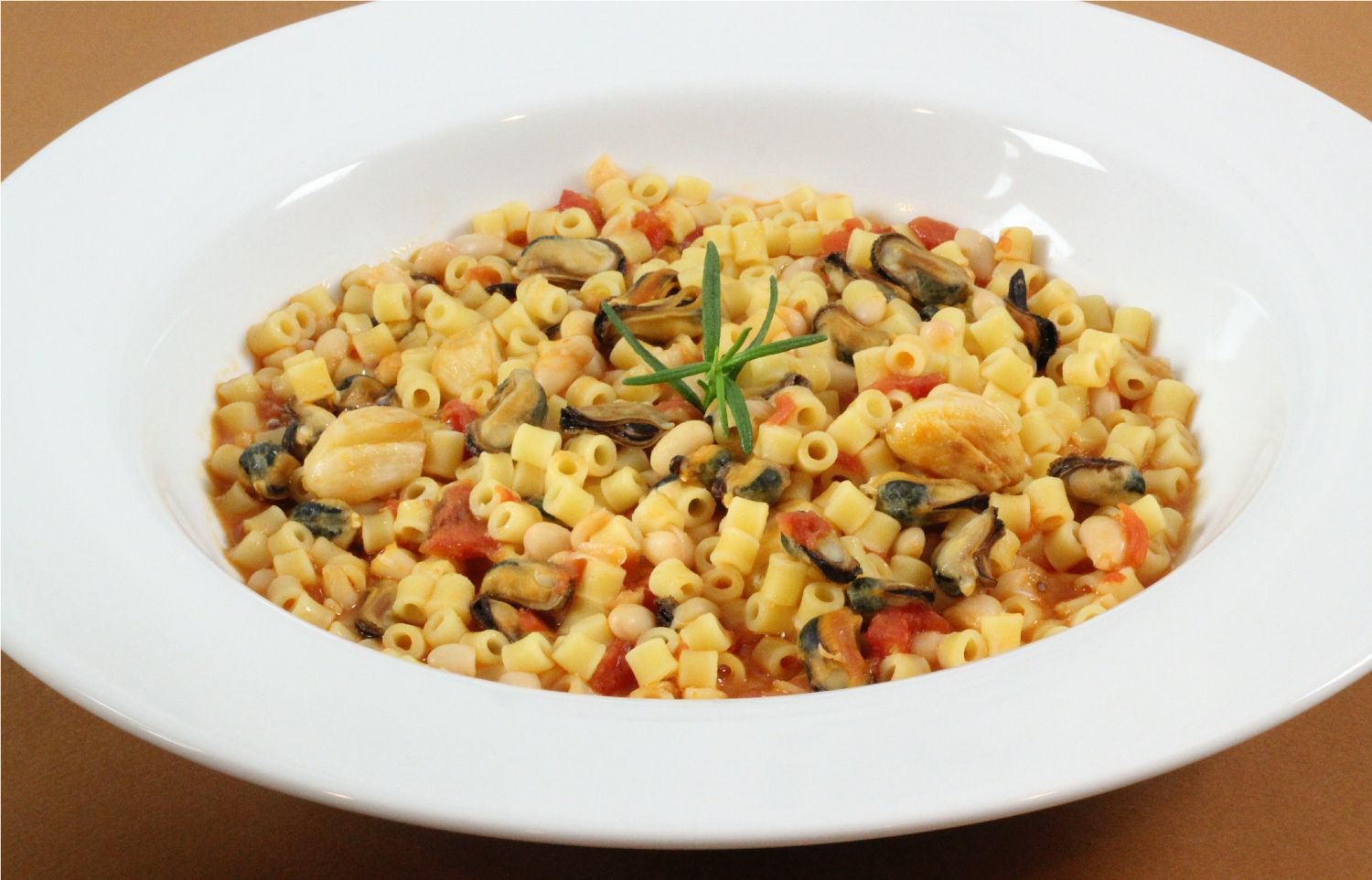 Pasta, Beans and Mussels Pasta, Fagioli e Cozze