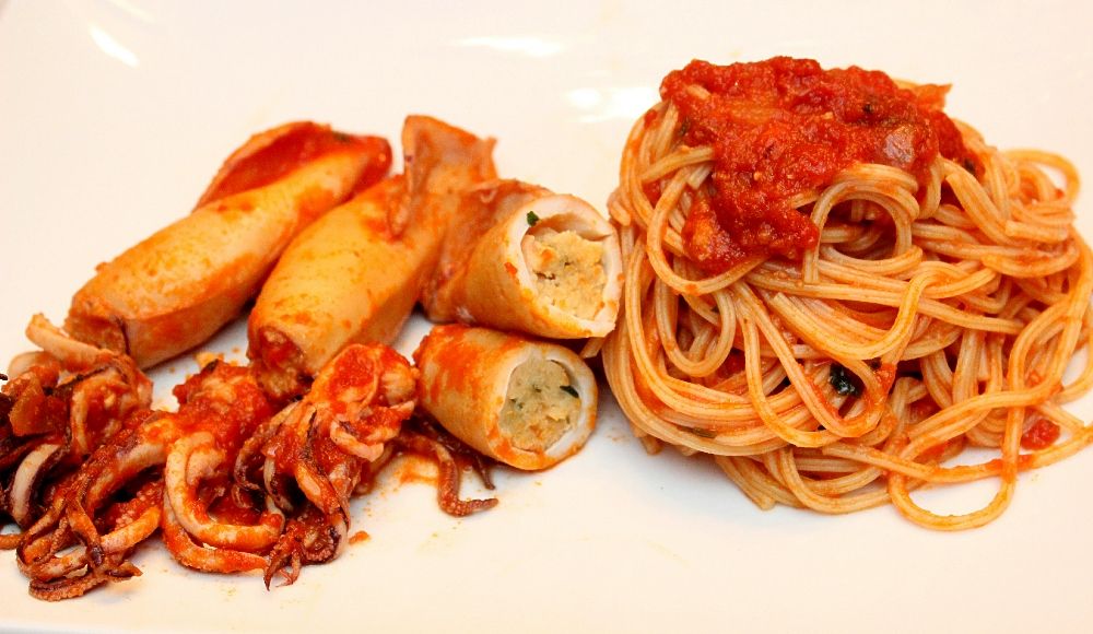 Stuffed Calamari Calamari Ripieni