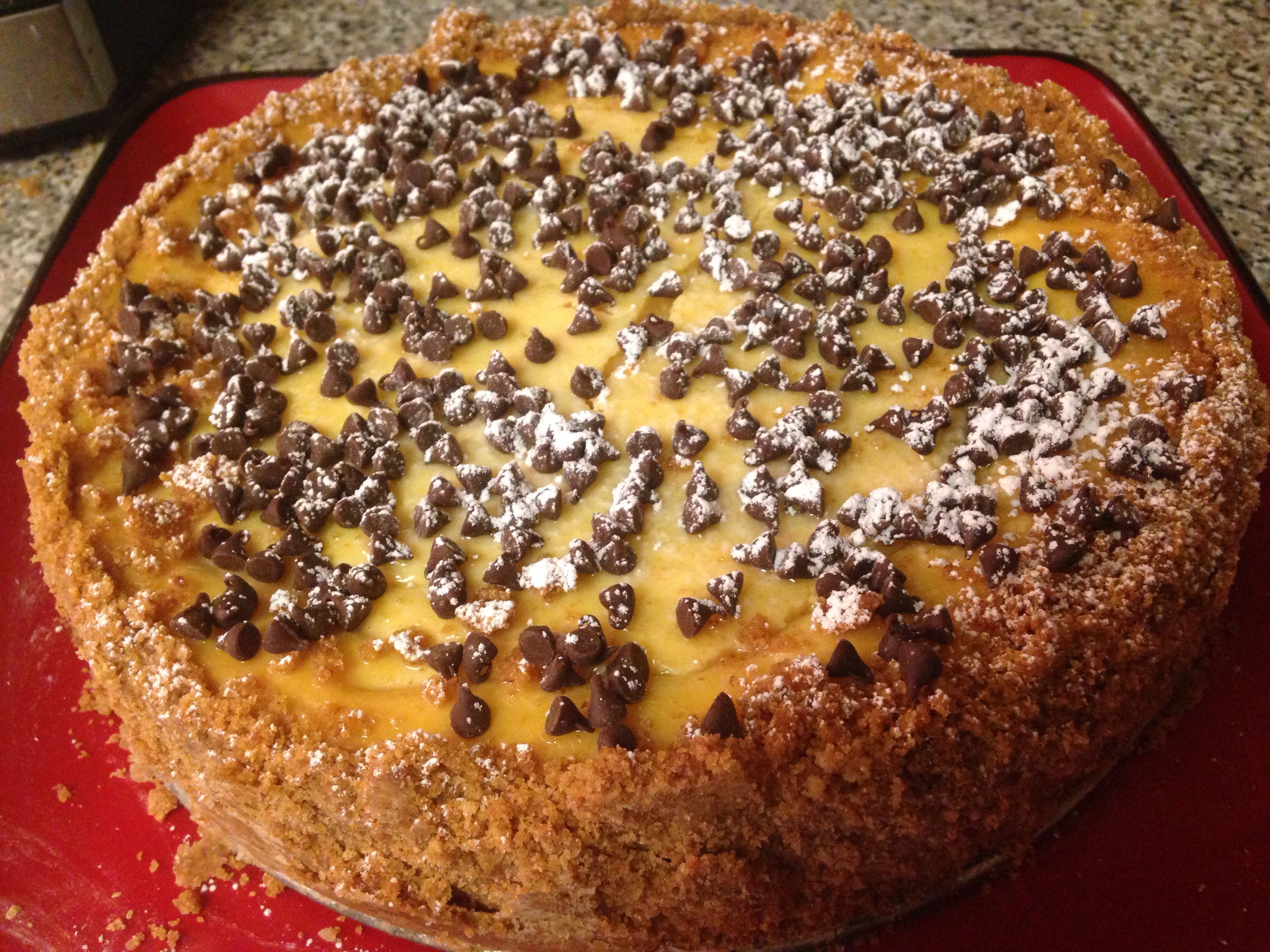 Sicilian Ricotta Cheesecake