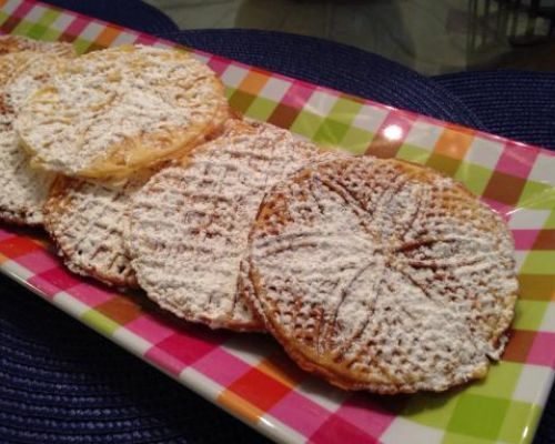 Chestnut Flour Pizzelle (Gluten Free)