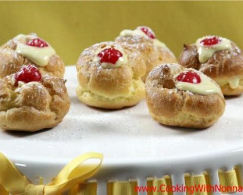 Zabaione Cream Puffs