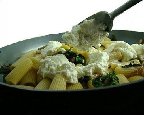 Pasta with Rapini and Ricotta