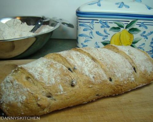 Crusty Olive Bread