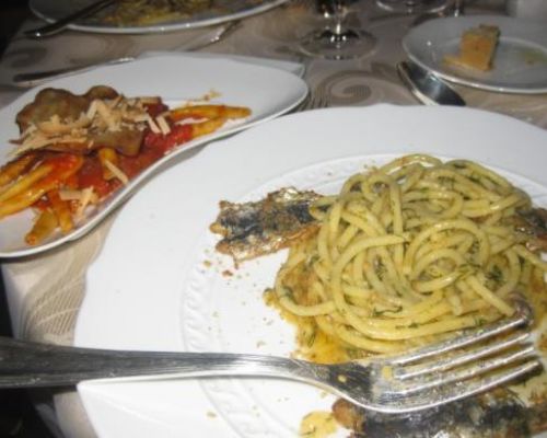 Pasta with Fresh Sardines